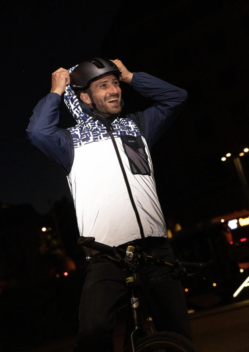 Afbeelding laden in galerijviewer, Wowow weste towson jacket blue fr reflex_vest towson blue gr.m
