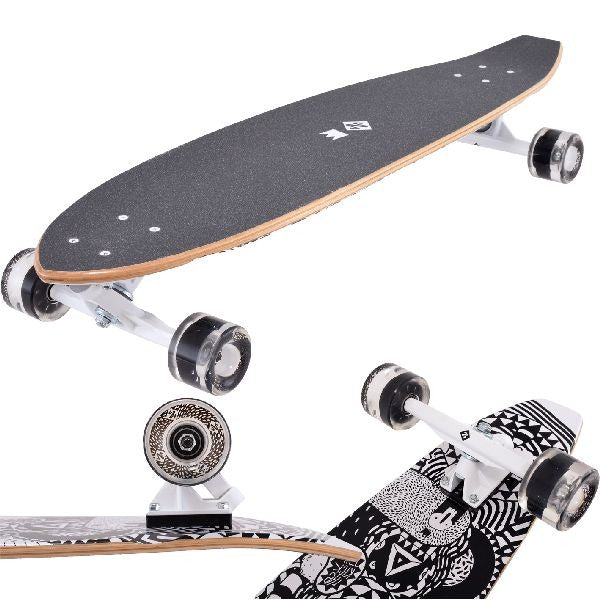 Afbeelding laden in galerijviewer, Street Surfing Street Surfing Kicktail Rumble Skateboard
