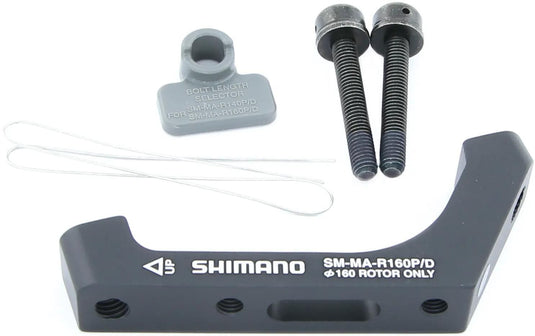 Shimano remblokhouder adapter disc br.adapter shim. rear fm 160mm