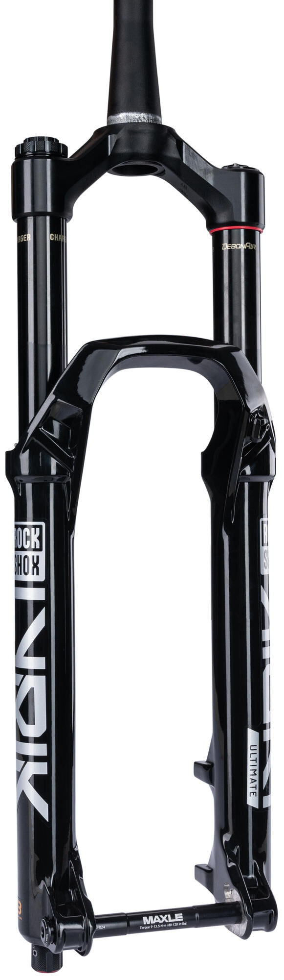 Afbeelding laden in galerijviewer, Rockshox verende voorvork lyrik ultimate rc2 sus.fork rs lyrik ult.rc2 27,5 boost 140mm black
