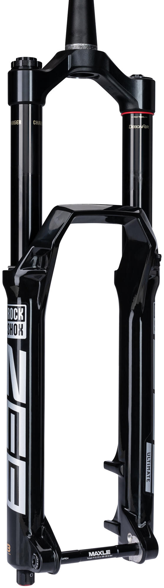 Afbeelding laden in galerijviewer, Rockshox verende voorvork zeb ultimate rc2 susp.fork rs zeb ult. rc2 27,5 29 160mm black
