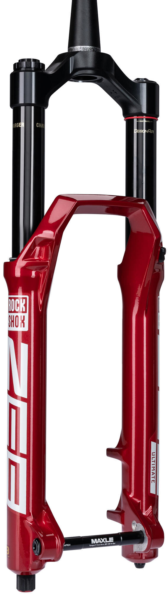 Afbeelding laden in galerijviewer, Rockshox verende voorvork zeb ultimate rc2 susp.fork rs zeb ult. rc2 27,5 boost 170mm red

