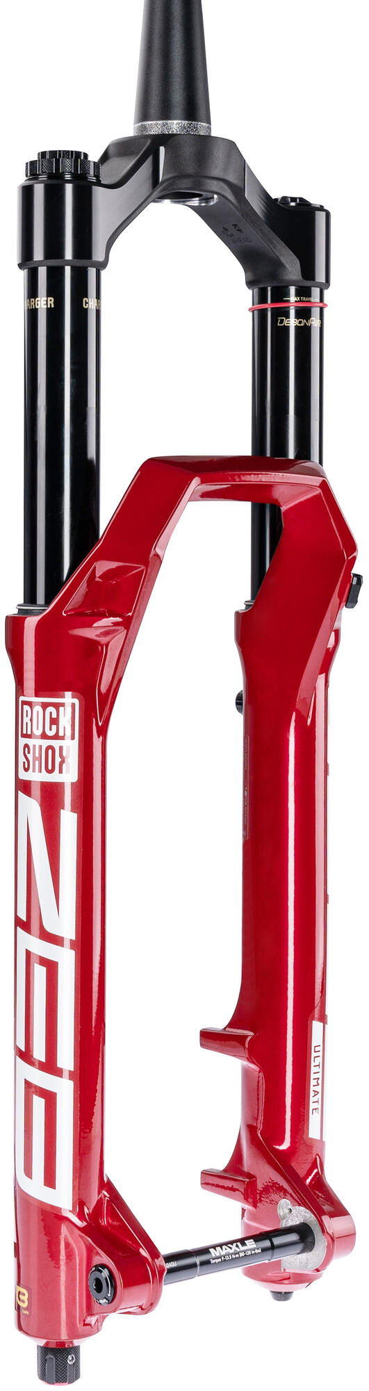 Afbeelding laden in galerijviewer, Rockshox verende voorvork zeb ultimate rc2 susp.fork rs zeb ult. rc2 27,5 boost 160mm red
