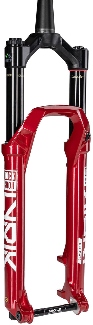 Rockshox verende voorvork lyrik ultimate rc2 27,5 + 29 boost susp.fork rs lyrik ult. rc2 27,5 + 29 red