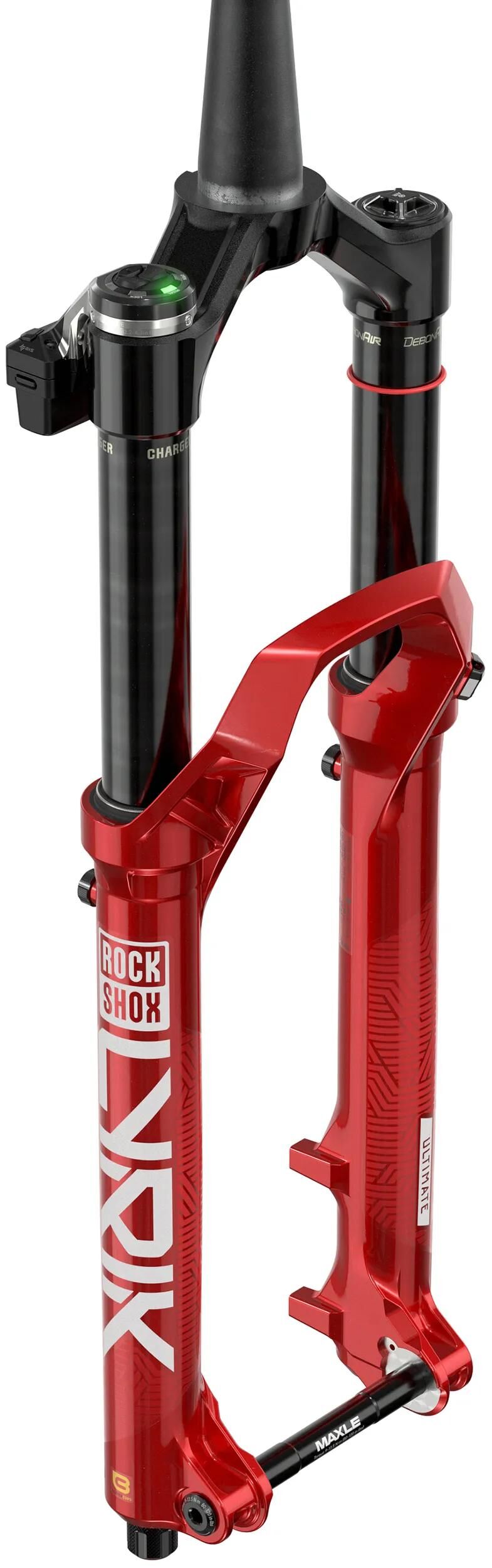 Afbeelding laden in galerijviewer, Rockshox federgabel lyrik ultimate flight attendant susp.fork rs lyrik ult. fl.att.27,5 + 29 red
