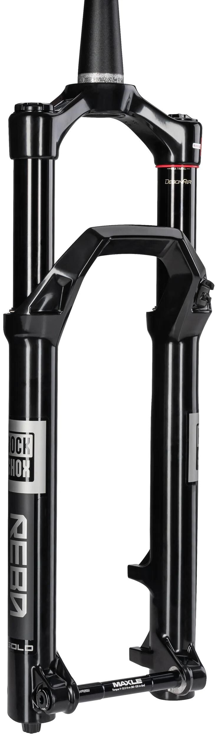Afbeelding laden in galerijviewer, Rockshox federgabel reba gold isolator 3p rs suspension fork reba g 27 110mm 3p crn 44 black
