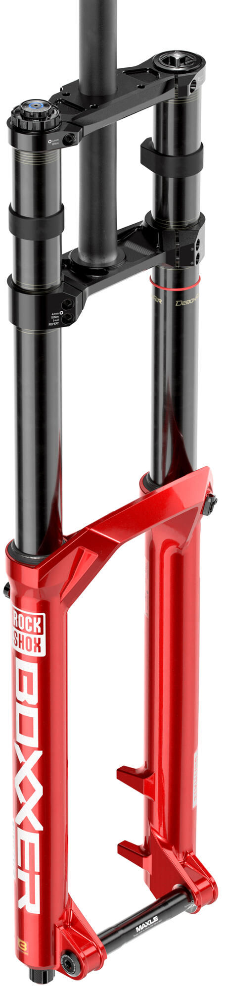 Afbeelding laden in galerijviewer, Rockshox verende voorvork boxxer ultimate susp.fork rs boxxer ult. 29 boost 52mm red
