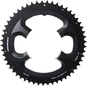 Stronglight kettingblad chain ring strongl. 53t outer alu black