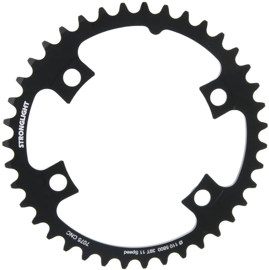 Stronglight kettingblad chain ring strongl. 39t inner alu black
