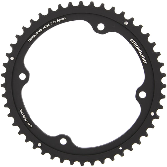 Stronglight kettingblad ct2 chain ring strongl. ct2 48t outer cer.-tefl.coat.