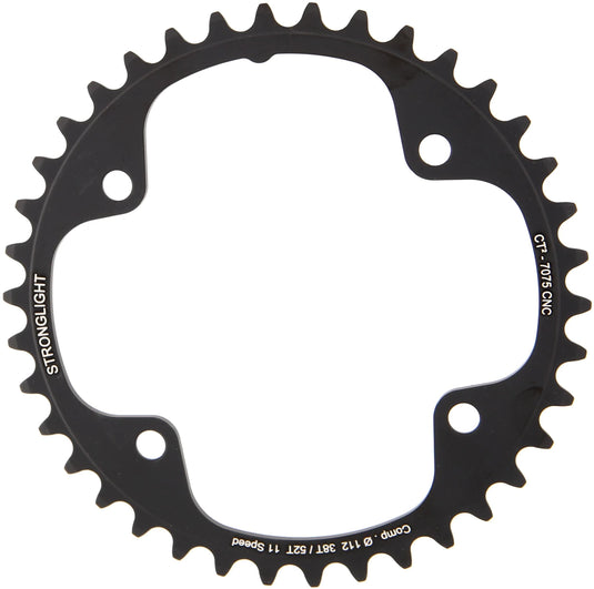 Stronglight kettingblad ct2 chain ring strongl. ct2 38t inner cer.-tefl.coat.