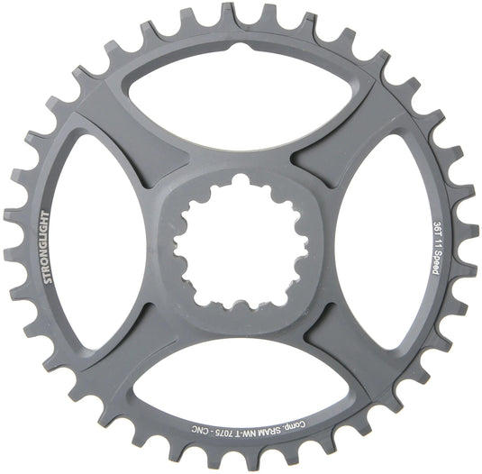 Stronglight kettingblad ht3 chain ring strongl.ht3 36t inner alu black