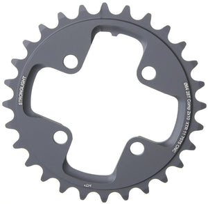 Stronglight kettingblad ht3 chain ring strongl. ht3 28t inner alu black