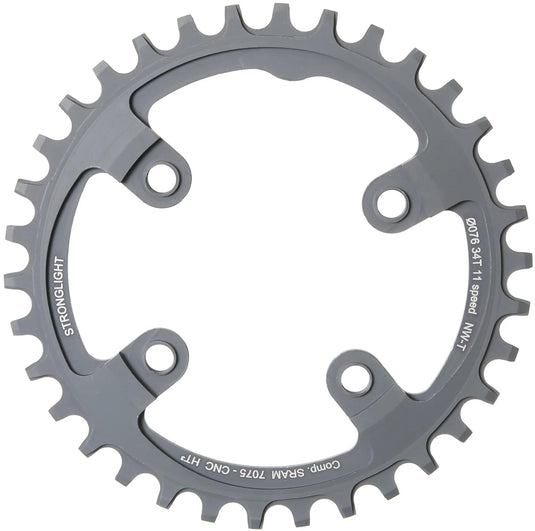 Stronglight kettingblad ht3 chain ring strongl. ht3 34t inner alu black