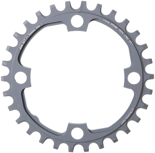Stronglight kettingblad ht3 chain ring strongl. ht3 30t inner alu black