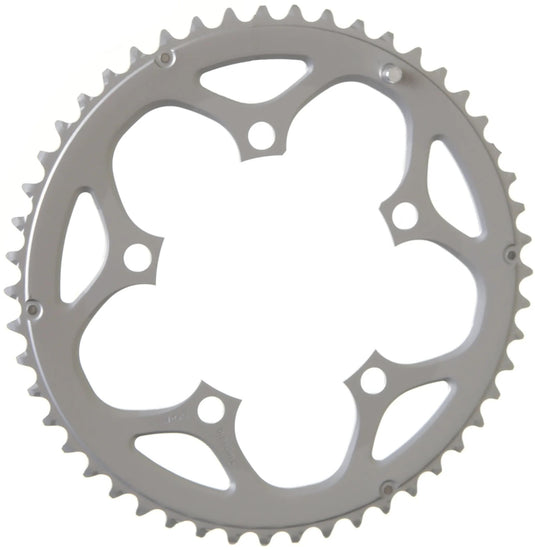Shimano tiagra fc-4550 kettingblad 50t - buitenblad - 2x9-speed - 110 mm bcd - zilver