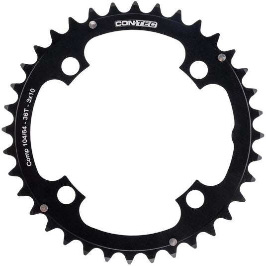 Contec kettenblatt c.drive ct chainring c.drive 104mm 36 z. 4-arm symm.