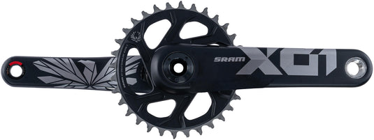 Sram crankstel x01 eagle crankset x01 eagle 32t boost 165mm lunar po.