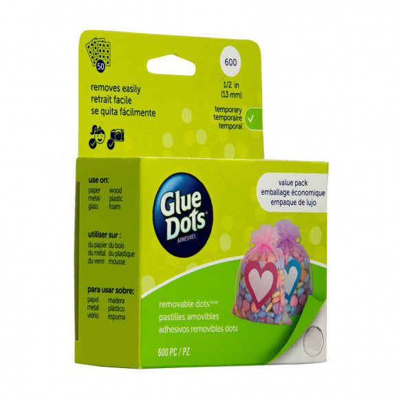 Afbeelding laden in galerijviewer, Glue dots • removable dots value pack 13mm
