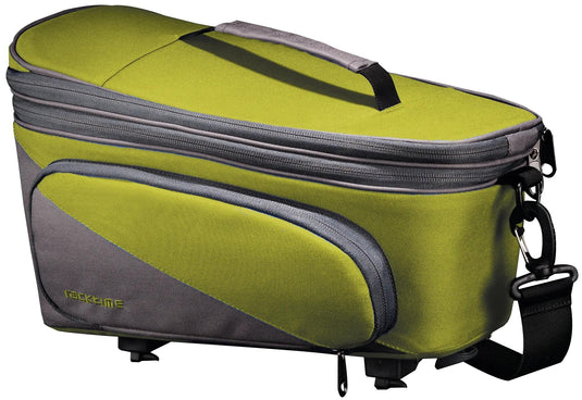Racktime bagagedragertas talis plus trunk bag talis plus green grey