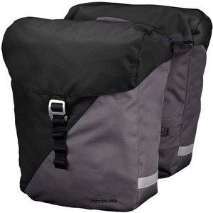 Racktime dubbele tas vida double bag vida black grey