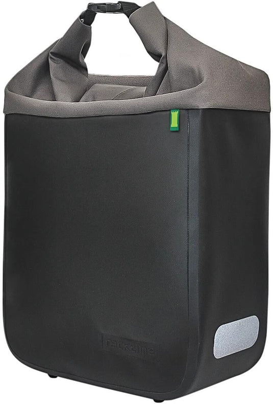 Racktime pakaftas donna single bag donna onyx black basalt grey