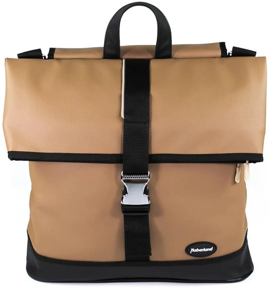 Haberland pakaftas melan i single bag melan i beige
