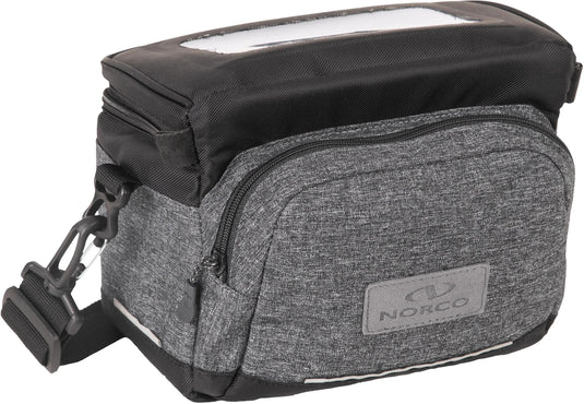 Norco stuurtas ashby handlebar bag ashby grey black