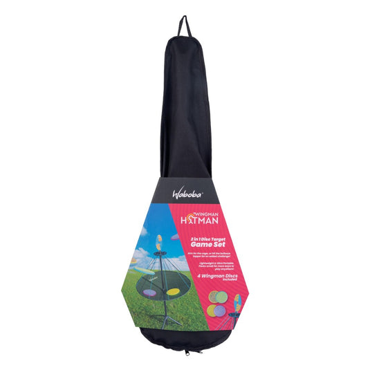 Waboba wingman hitman 2in1 disc target set