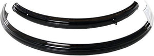 Spatborden set omafiets staal 28 inch zwart