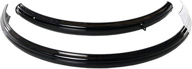 Spatborden set omafiets staal 28 inch zwart