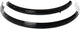 Spatborden set omafiets staal 28 inch zwart
