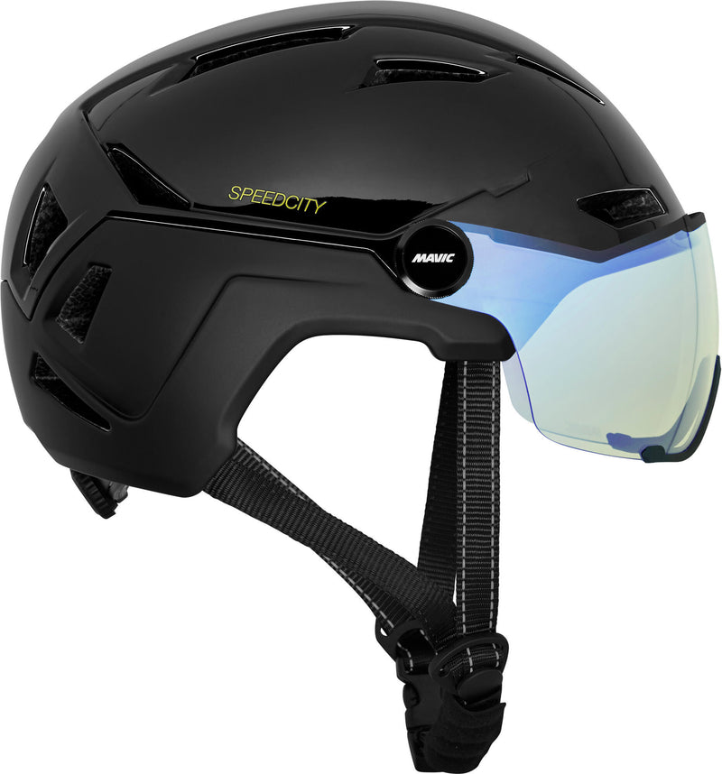 Afbeelding laden in galerijviewer, Mavic urban helm speedcity helmets speedcity u black black gr.l

