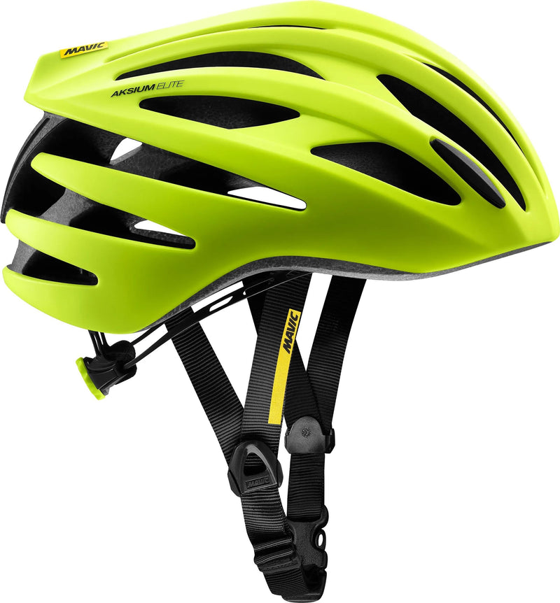 Afbeelding laden in galerijviewer, Mavic helm aksium elite helmet aksium elite m saf.yel. black metal
