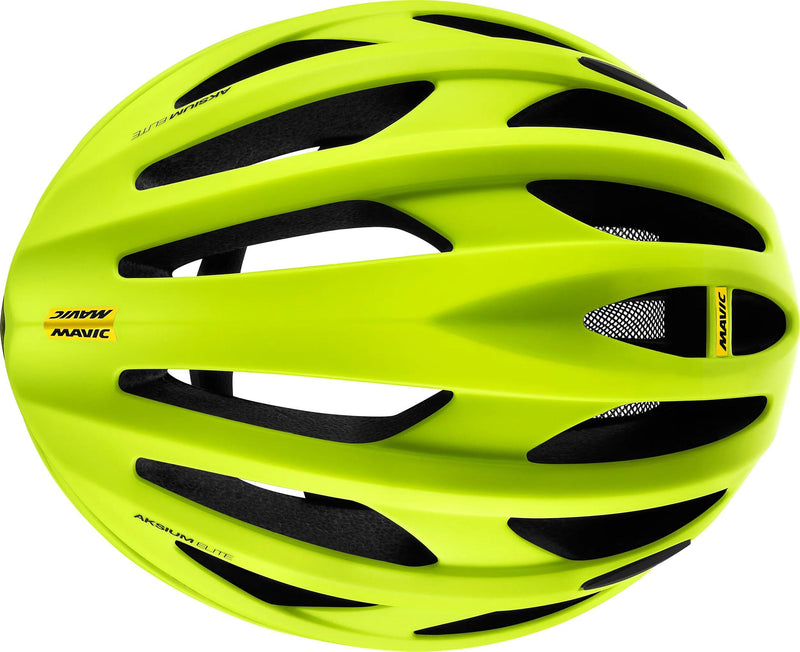 Afbeelding laden in galerijviewer, Mavic helm aksium elite helmet aksium elite m saf.yel. black metal
