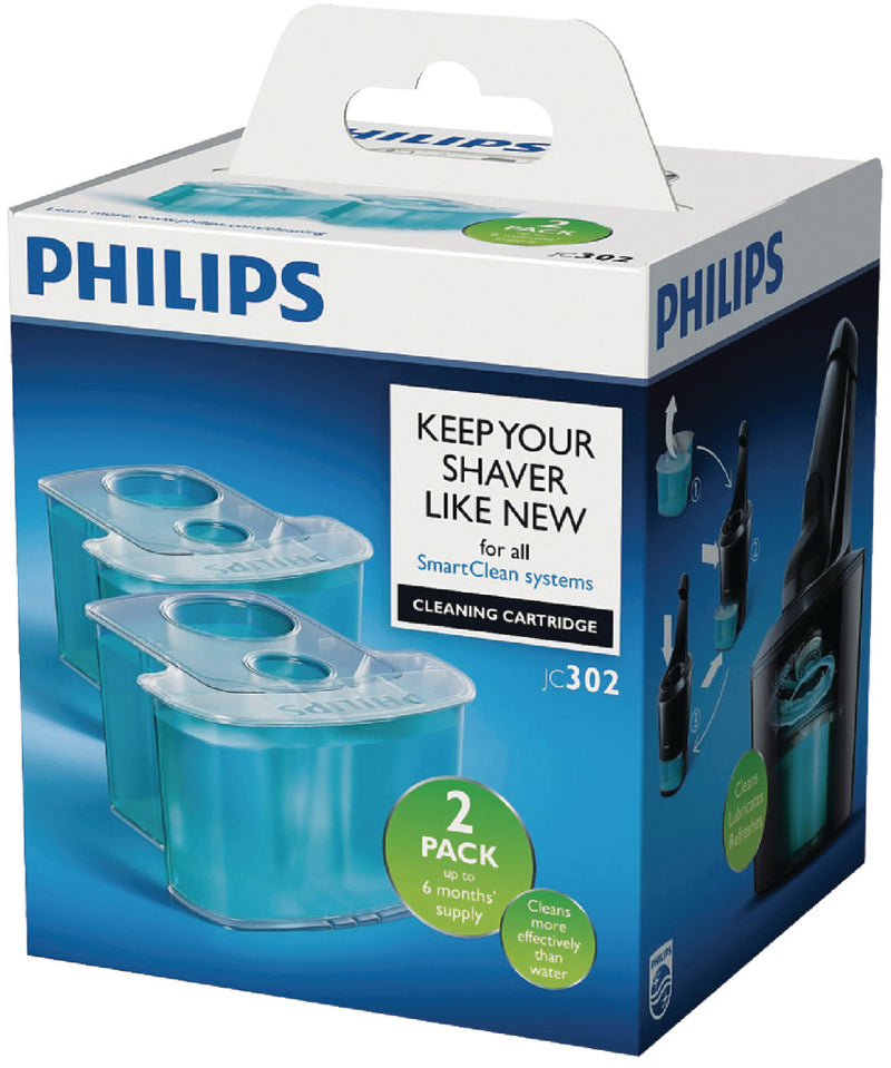Afbeelding laden in galerijviewer, Philips jc302 50 smartclean schoonmaakcartridge 2-pack

