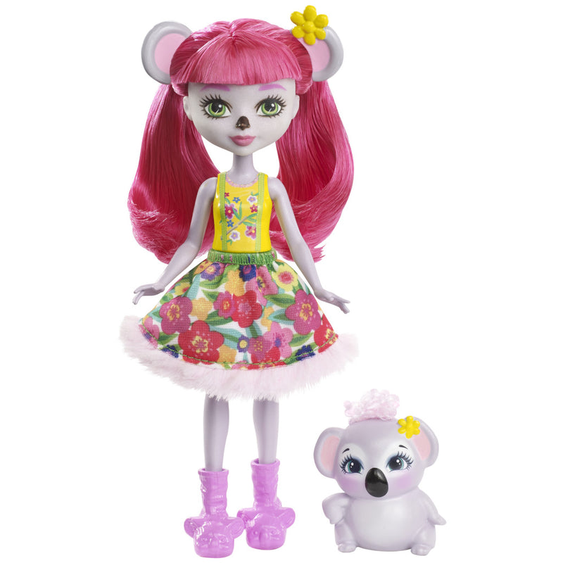 Afbeelding laden in galerijviewer, Mattel enchantimals pop dierenvriendje 15cm
