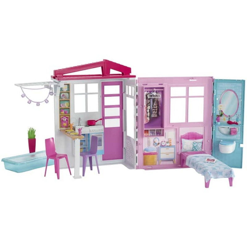 Afbeelding laden in galerijviewer, Barbie vakantiehuis
