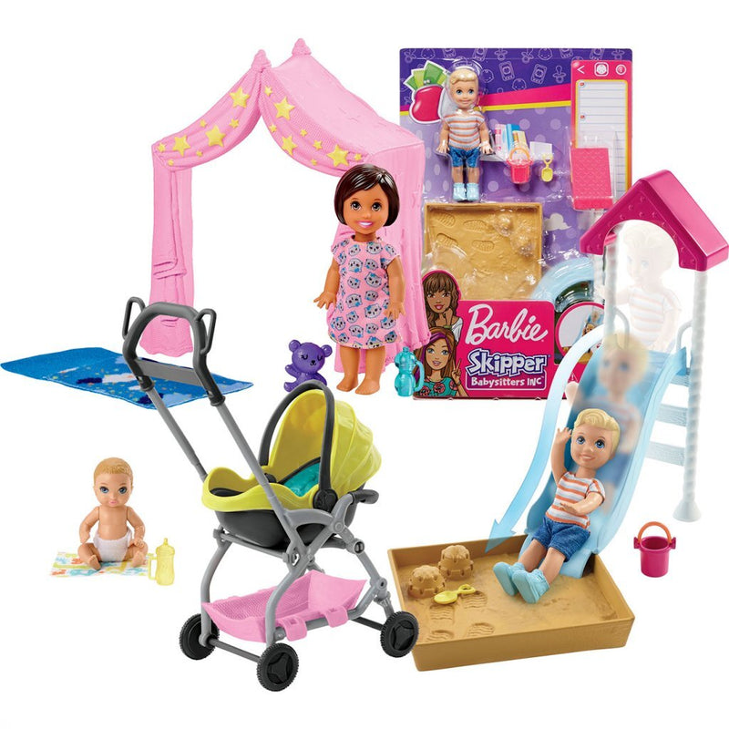 Afbeelding laden in galerijviewer, Barbie Skipper Babysitter Speelset
