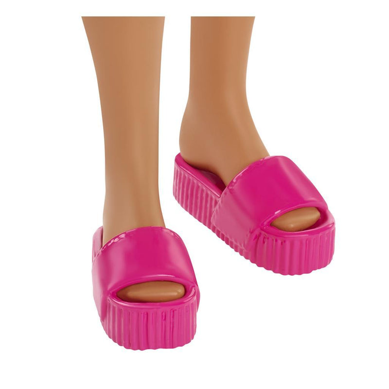 Afbeelding laden in galerijviewer, Barbie loves the ocean pop regenboogjurk
