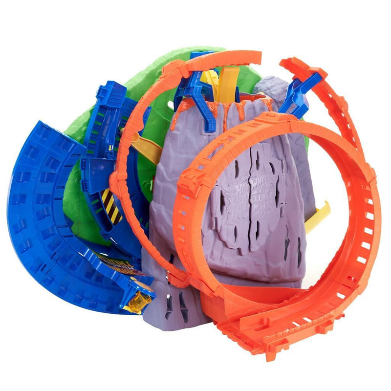 Afbeelding laden in galerijviewer, Mattel Monster Trucks T-Rex Volcano Arena
