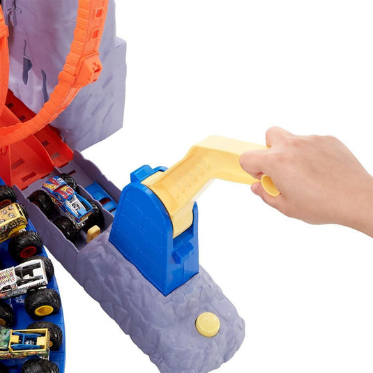 Mattel Monster Trucks T-Rex Volcano Arena