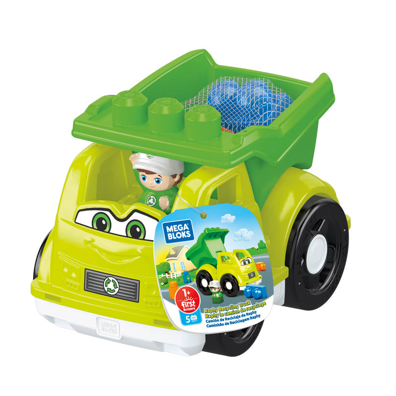 Afbeelding laden in galerijviewer, Mega Bloks Recycletruck

