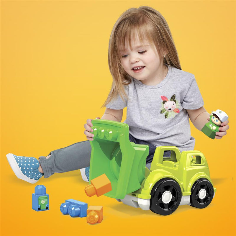 Afbeelding laden in galerijviewer, Mega Bloks Recycletruck

