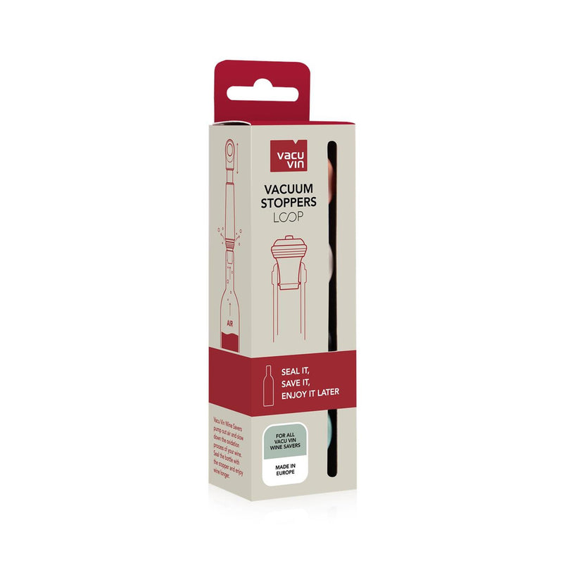 Afbeelding laden in galerijviewer, Vacuvin vacuum wine stoppers colored loop 4-delig
