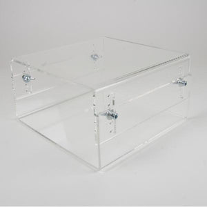 Neomounts neomounts nsmonitor40 lcd crt monitor riser, 25 kg, acrylic, transparent