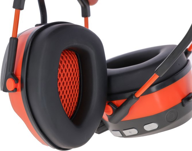 Afbeelding laden in galerijviewer, Kerbl producten gehoorkap works met radio en bluetooth
