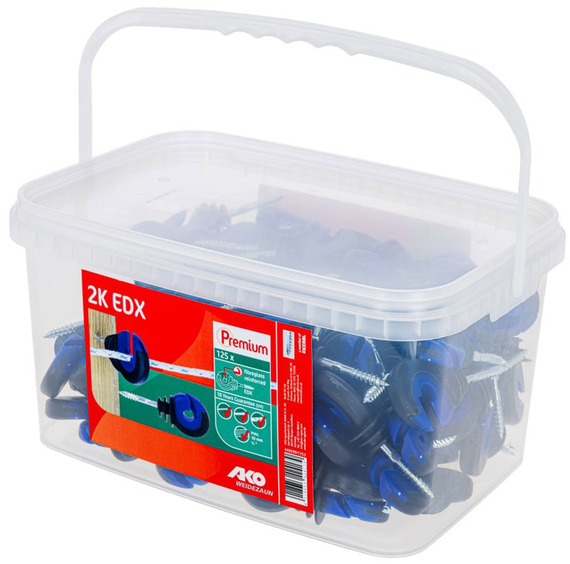 Afbeelding laden in galerijviewer, Ako producten ringisolator 2 color zwart blauw edx 125st
