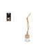 Diffuserset aroma art car hanger glas hout 3,5x3,5x5cm