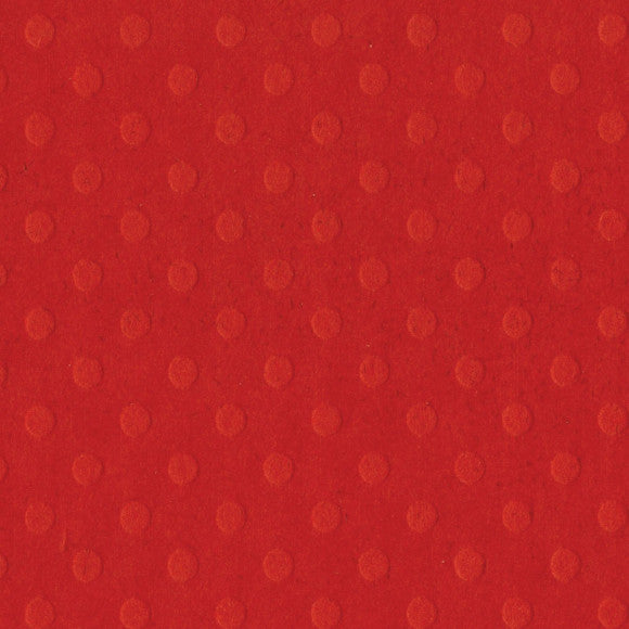 Afbeelding laden in galerijviewer, Bazzill • dot swiss 30,5x30,5cm fireball
